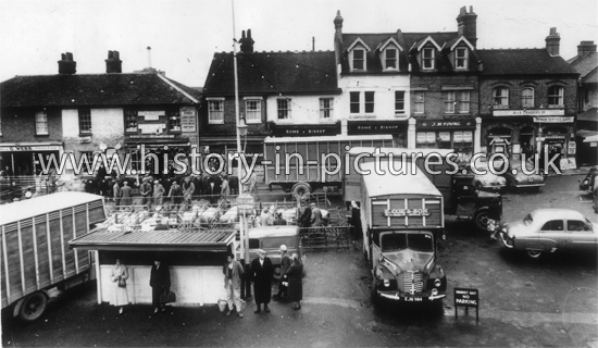 Market Square, Rochford, Essex. c.1959
